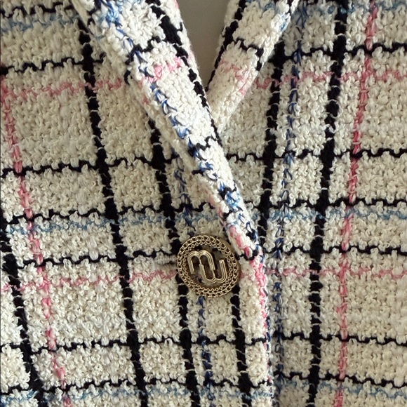 Maje Multicolor Tweed Jacket - Picture 3 of 4